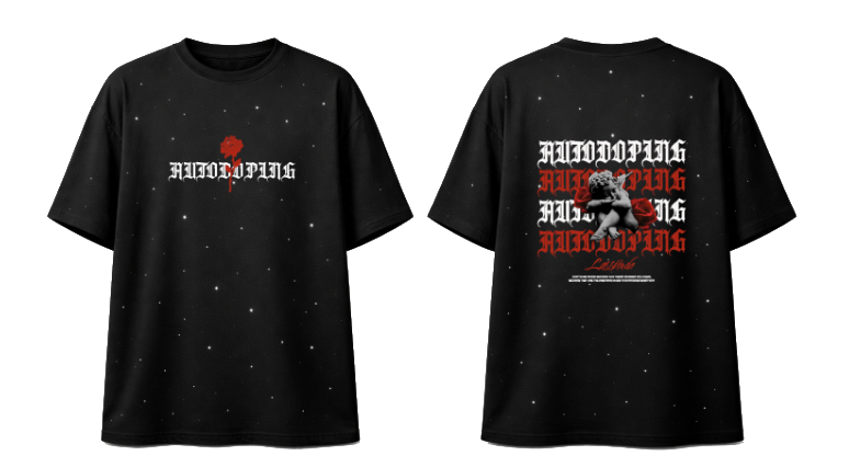 ´´LASSITUDE''PLAYERA OVERSIZE